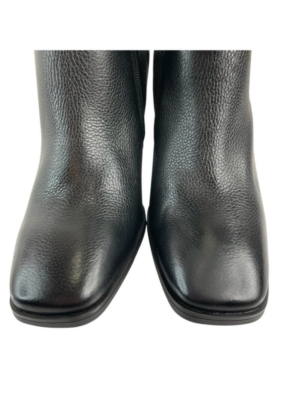 Paul Green Boots Women Sz 8 Nirvana Pebble Leather Modern Square Toe New $500 - Picture 8 of 13